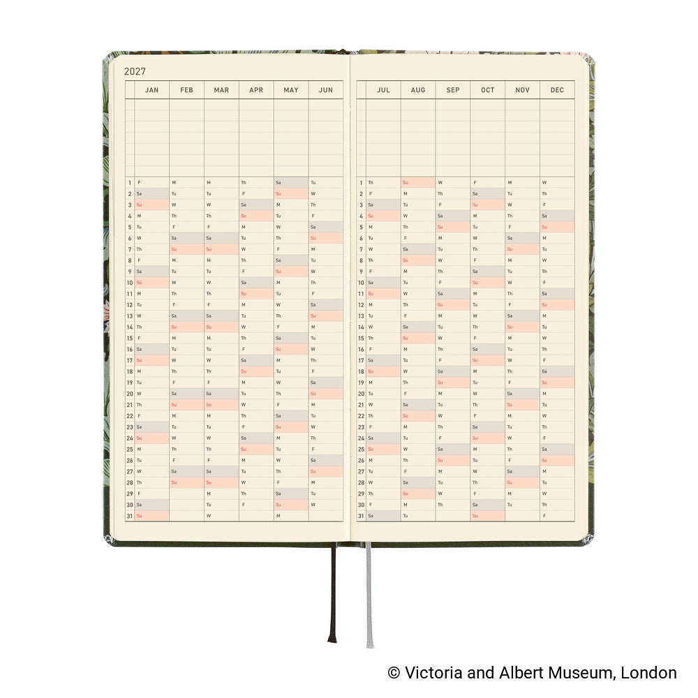 2027 Hobonichi Weeks: V&A Series: Leicester
