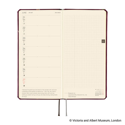 2027 Hobonichi Weeks: V&A Series: Welcome To The V&A