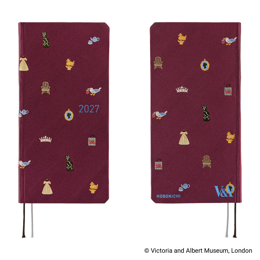2027 Hobonichi Weeks: V&A Series: Welcome To The V&A