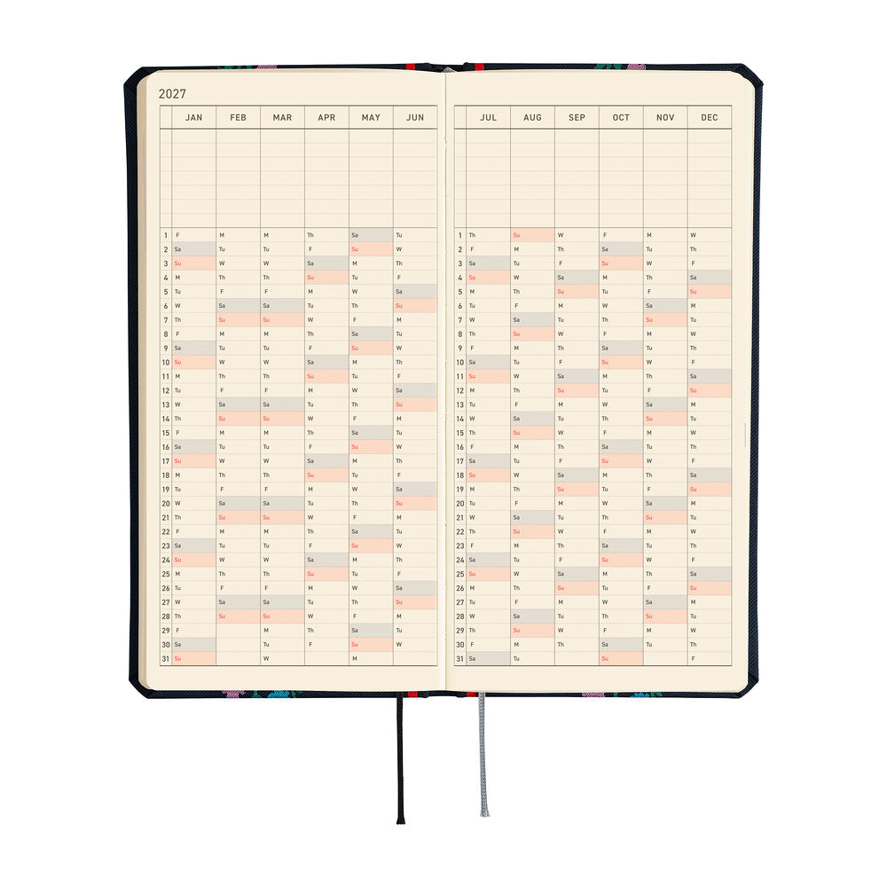 2027 Hobonichi Weeks: Yoshie Watanabe: Petit Bloom