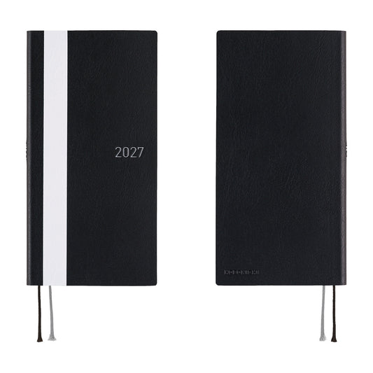 2027 Hobonichi Weeks: White Line Black