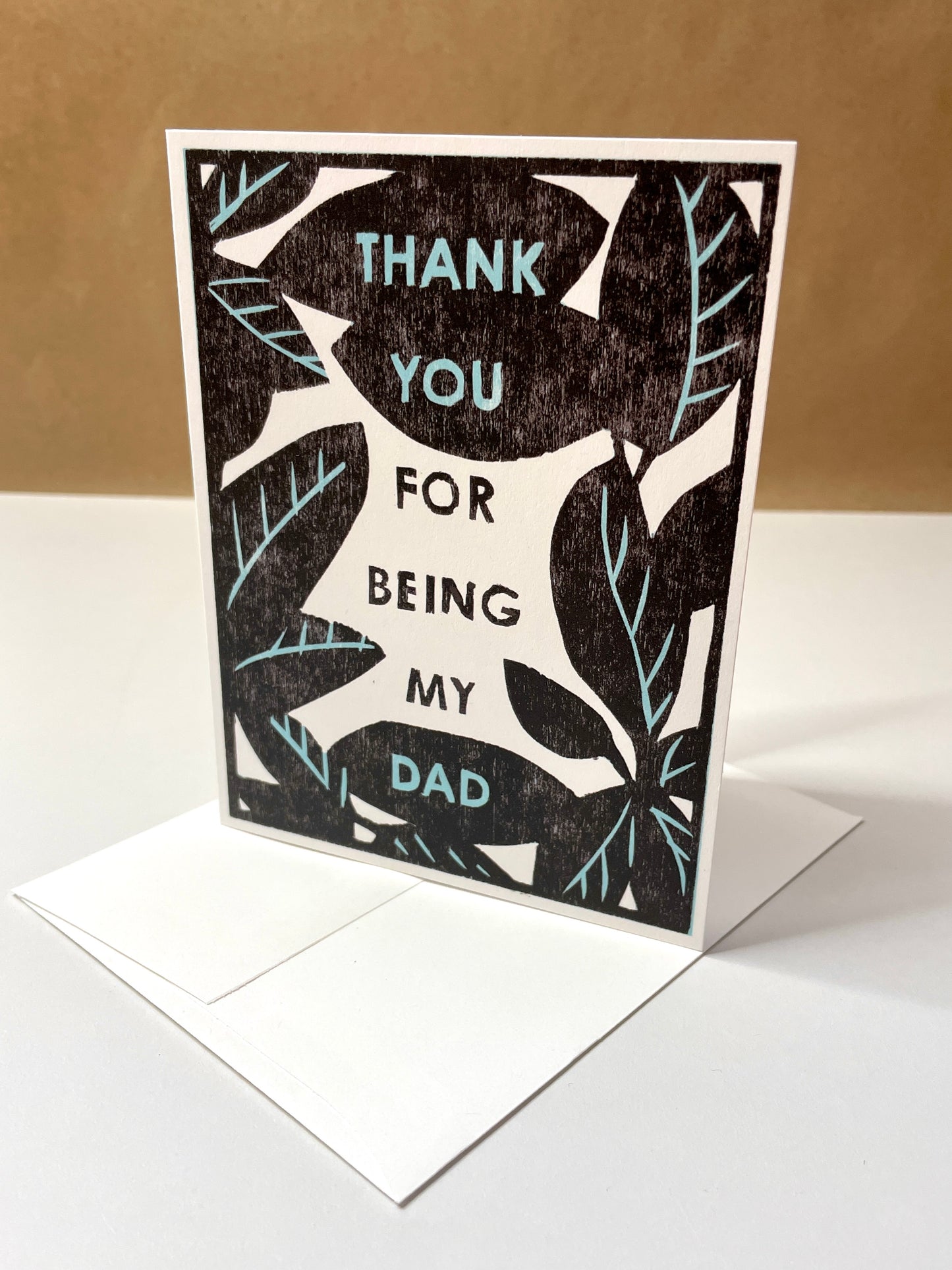 Thank You For Being My Dad Card