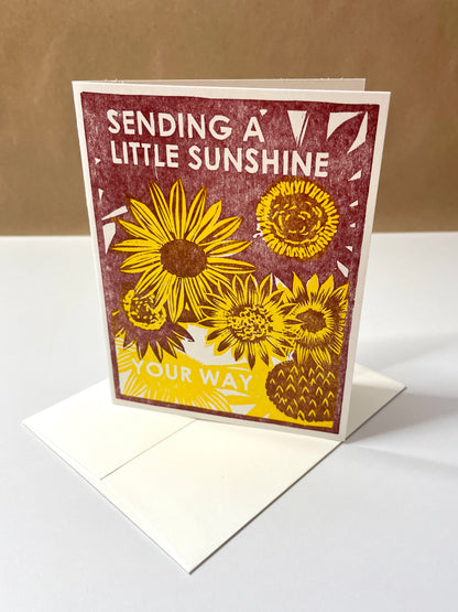 Sending Sunshine Card