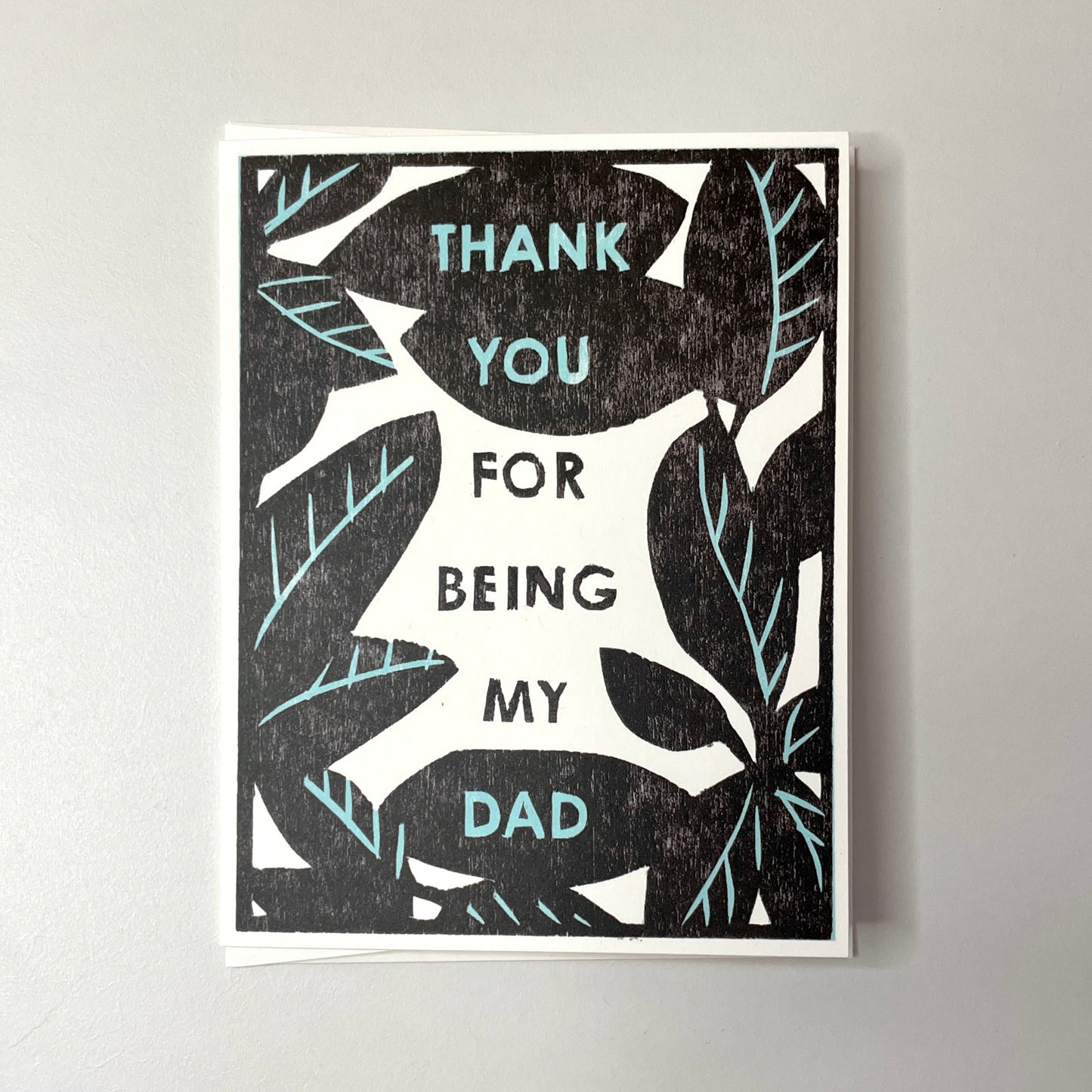 Thank You For Being My Dad Card